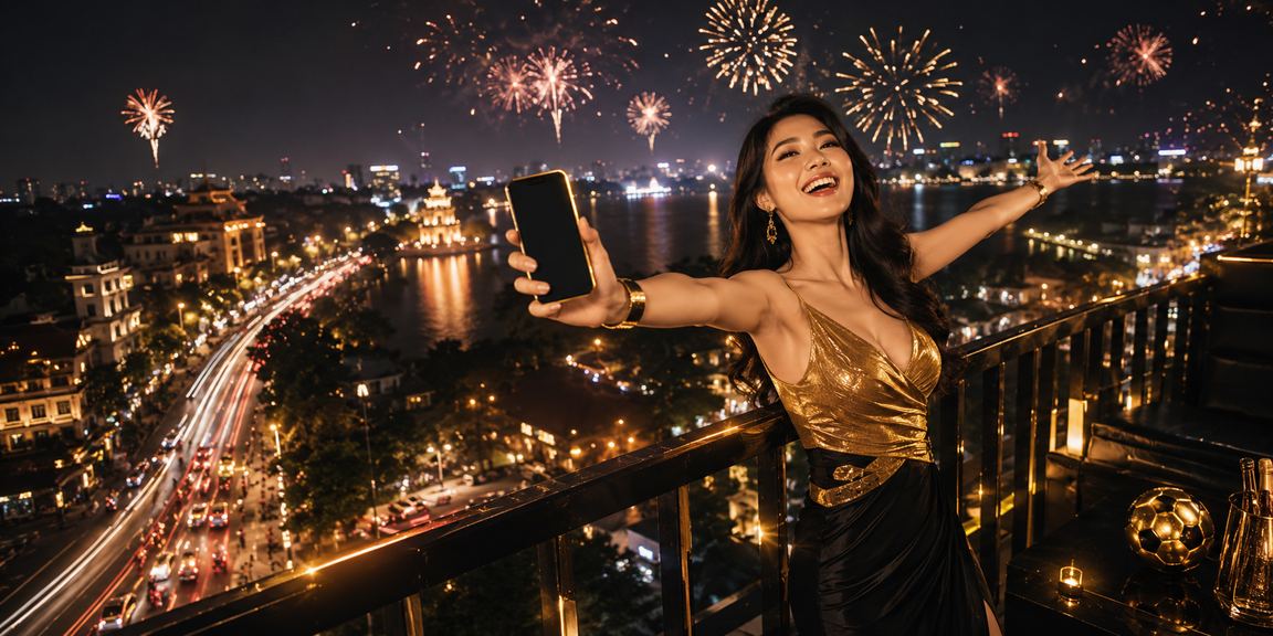 Người dùng Hà Nội đặt cược thể thao qua điện thoại về đêm