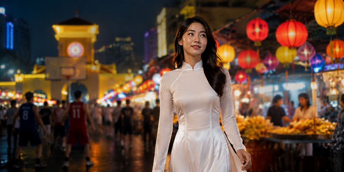 Cược bóng rổ tại chợ đêm Hồ Chí Minh